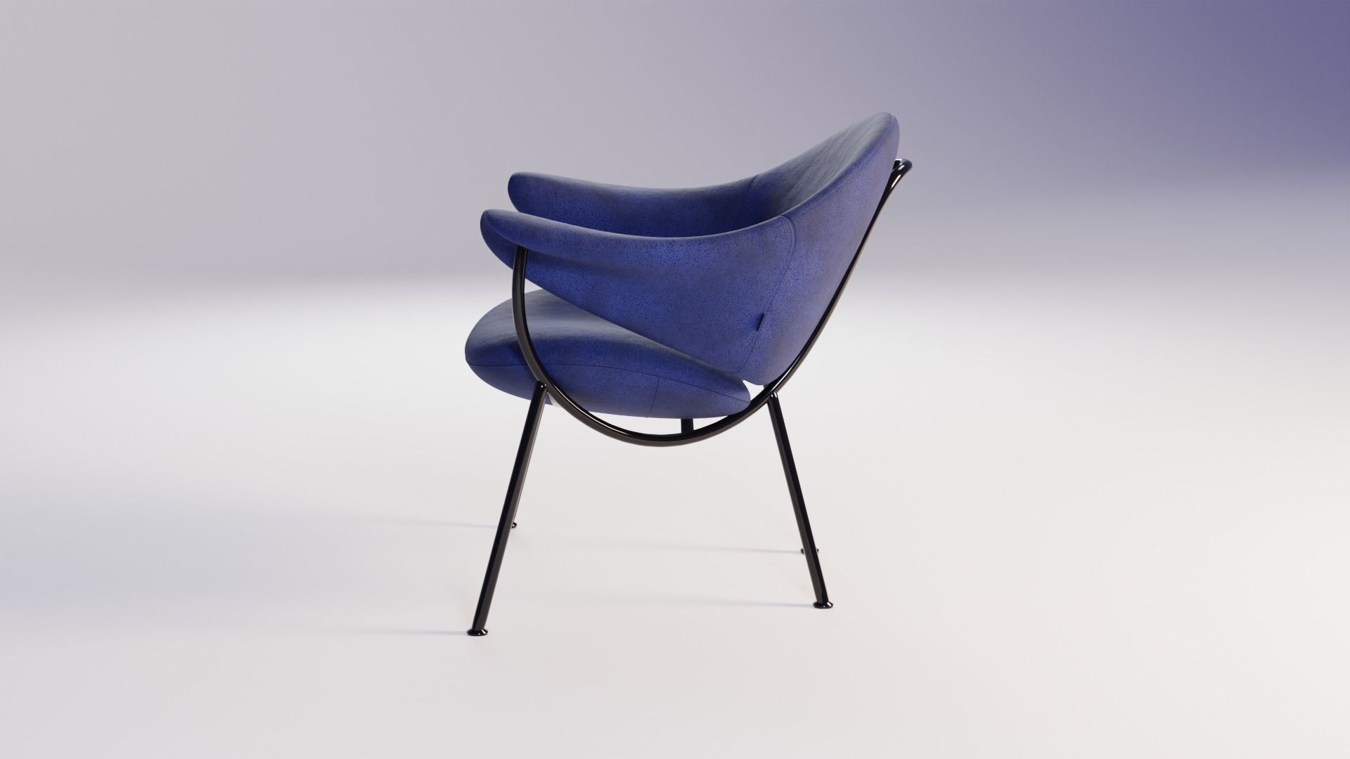 Modern Chair 3D model_1