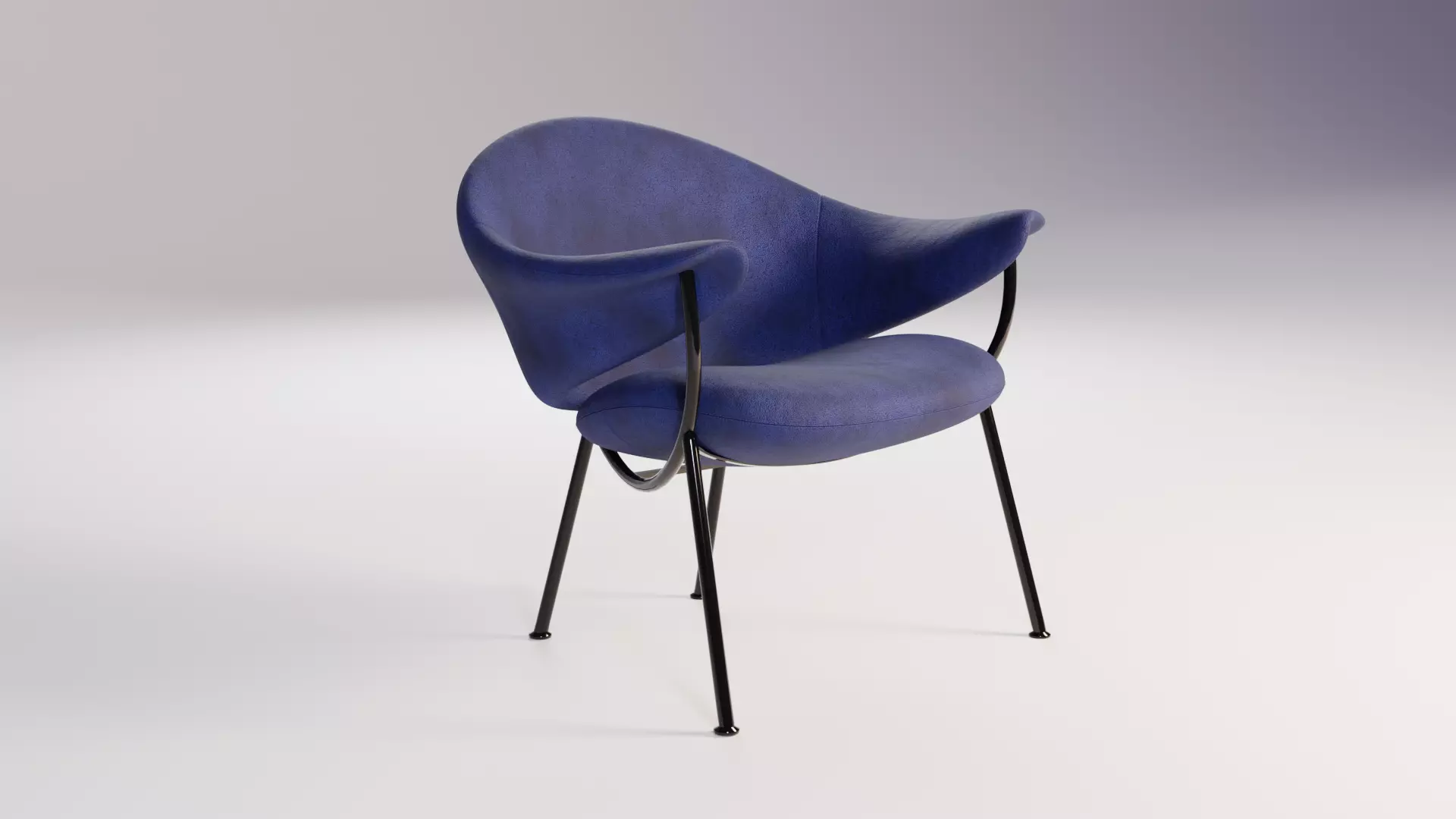 Modern Chair 3D model_0