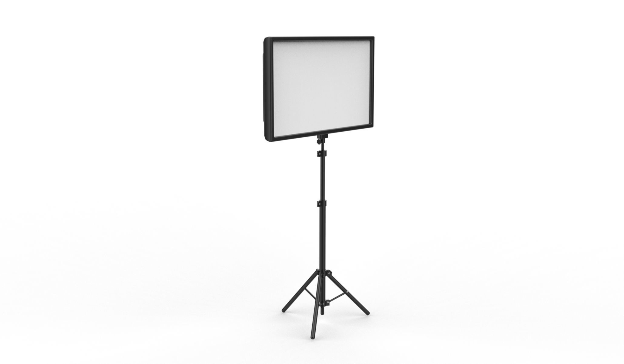 led panal 3D model_3