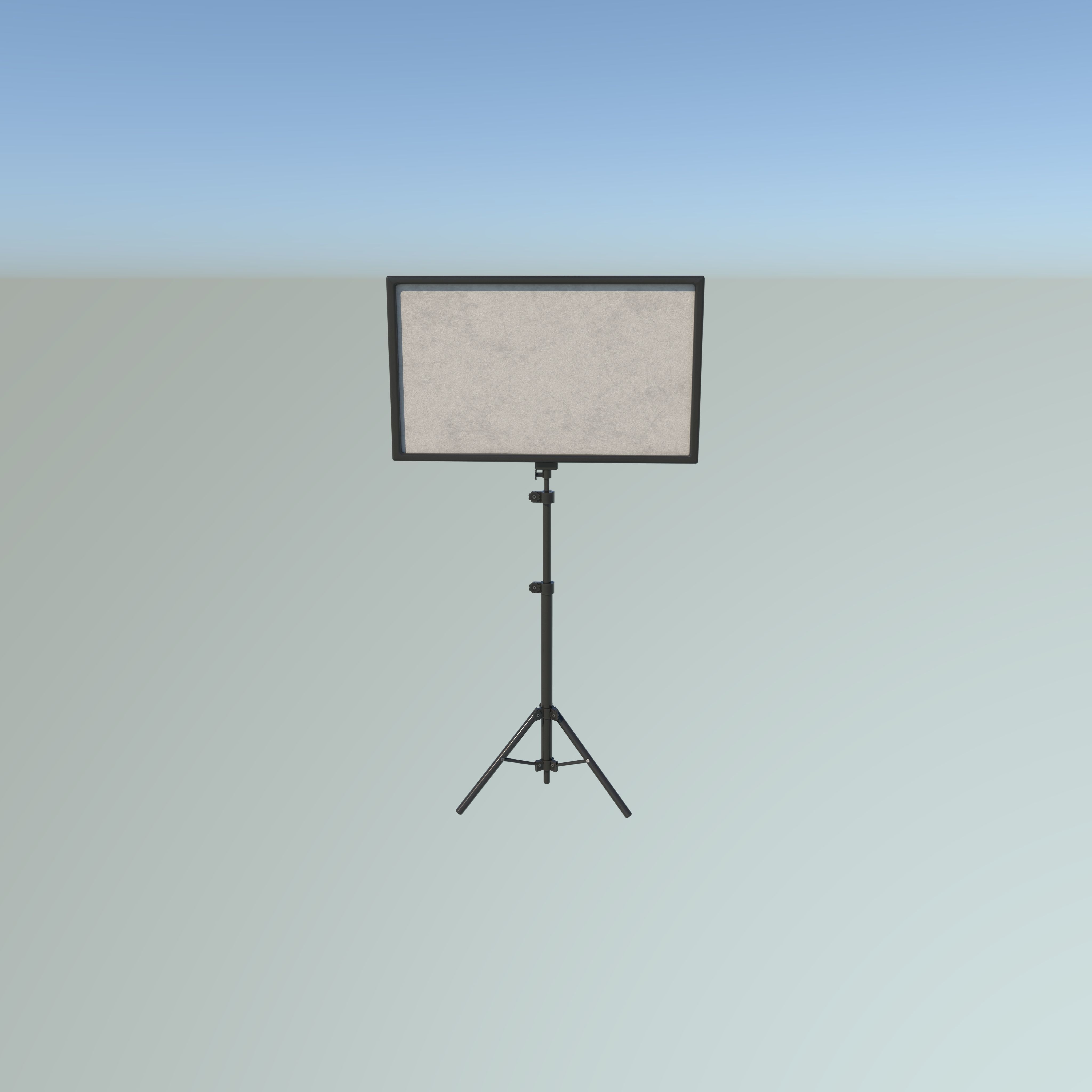 led panal 3D model_10