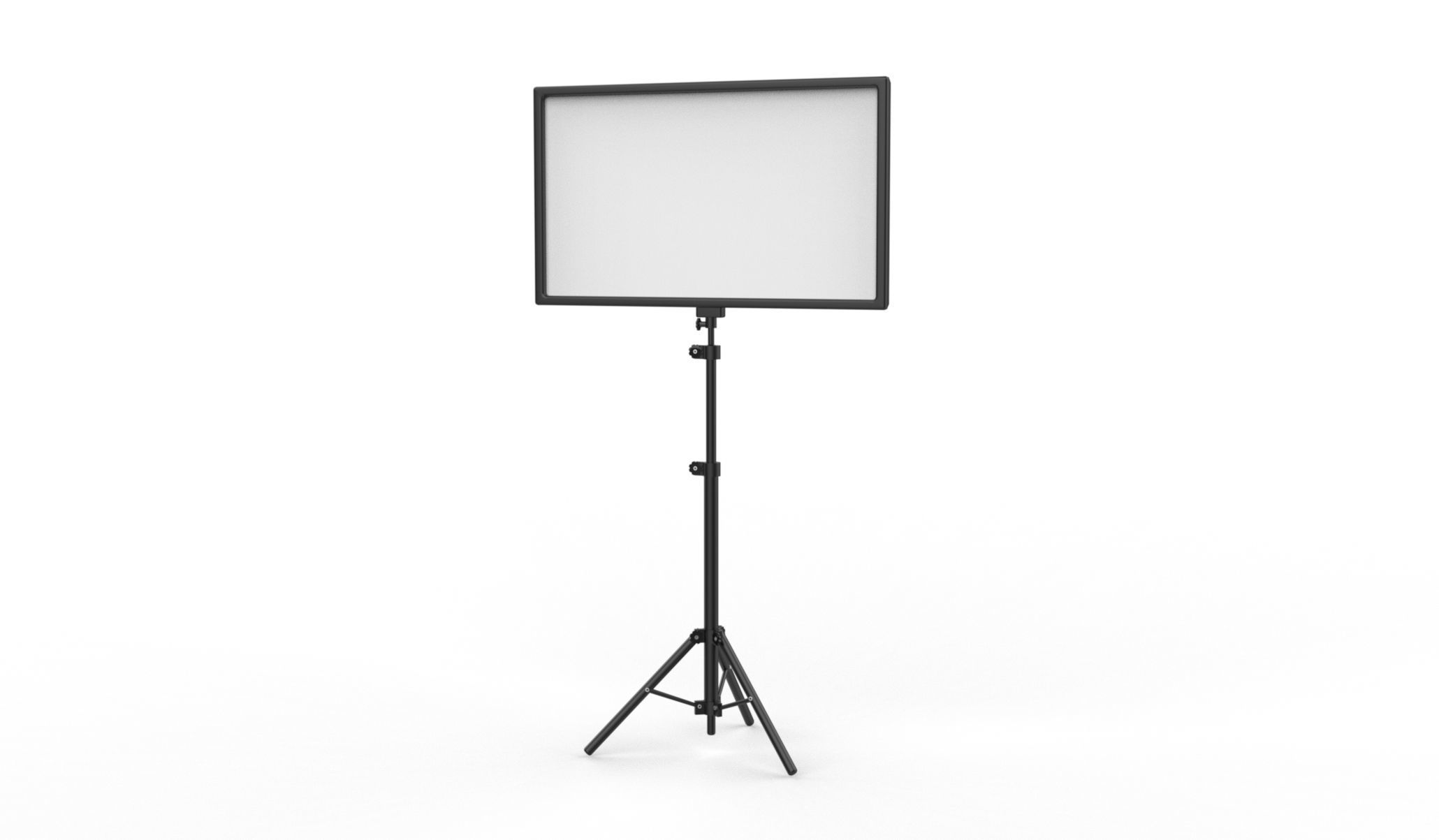 led panal 3D model_4