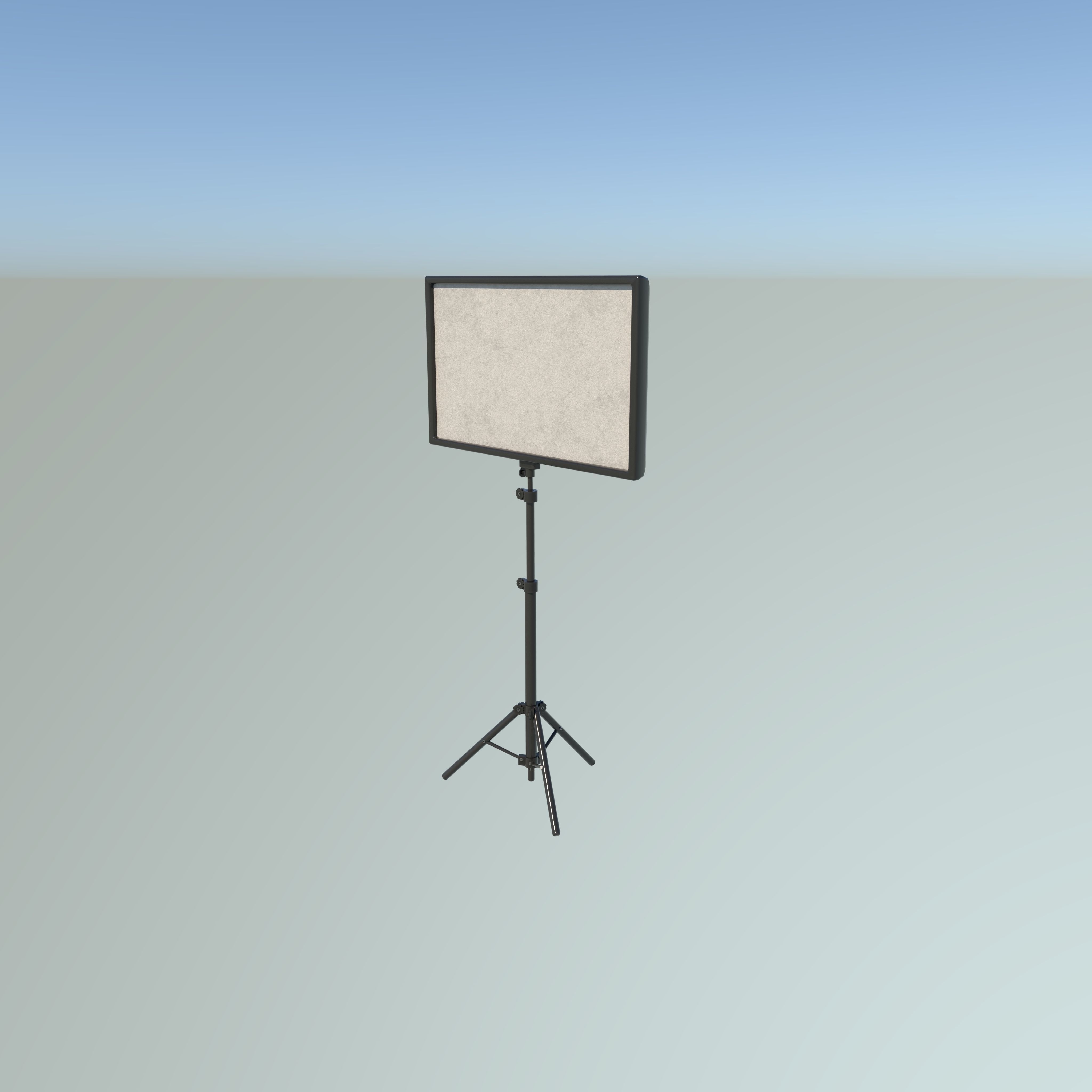 led panal 3D model_12