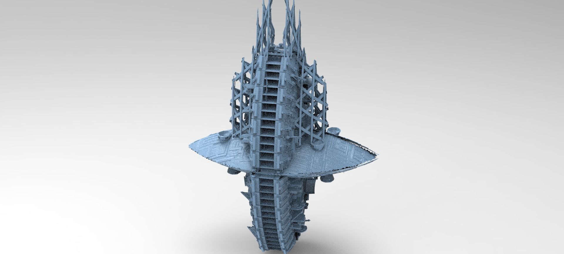 Dune Machine Relay emitter towers  3D model_5