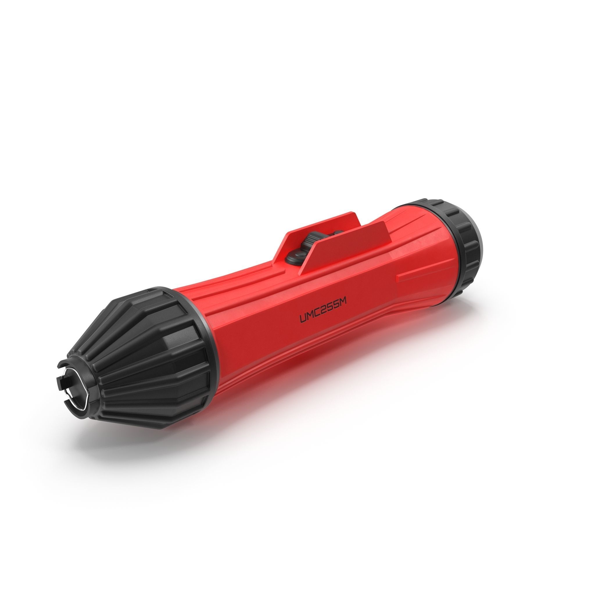 Heavy Duty flashlight Low-poly 3D model_1