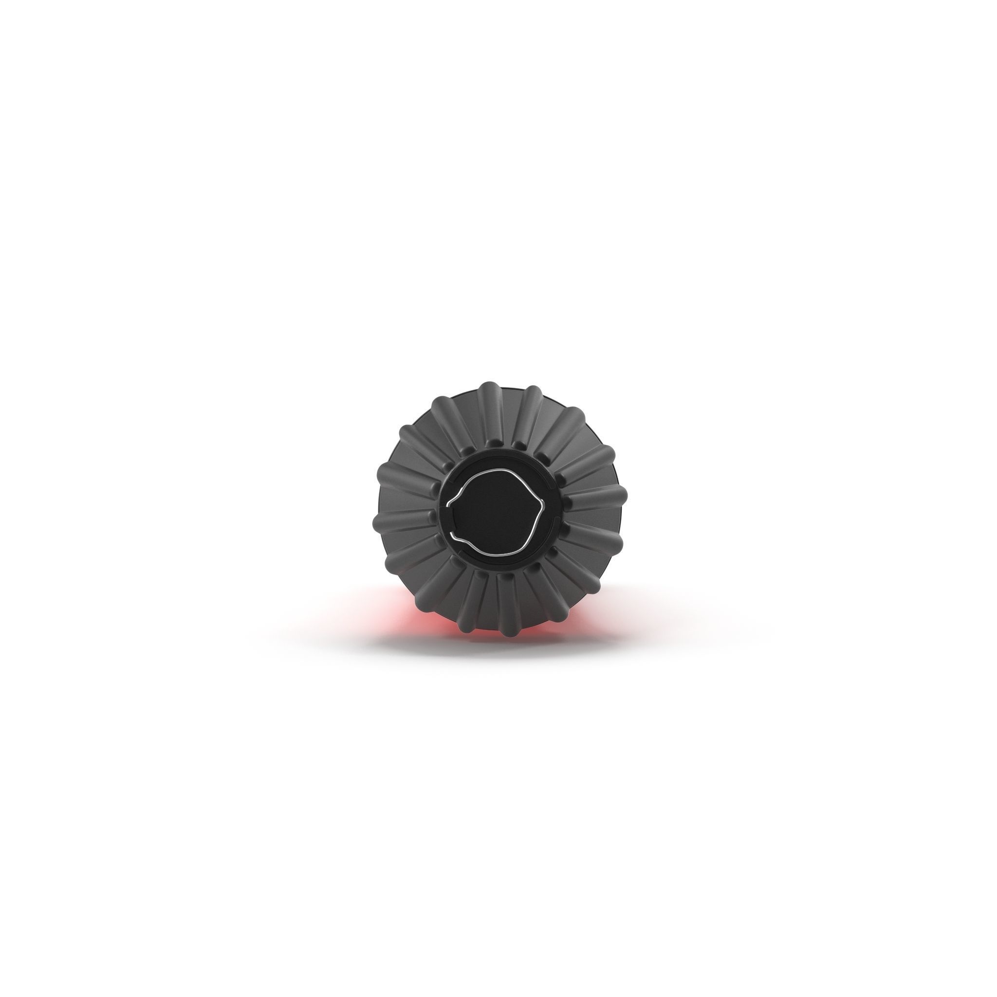 Heavy Duty flashlight Low-poly 3D model_5