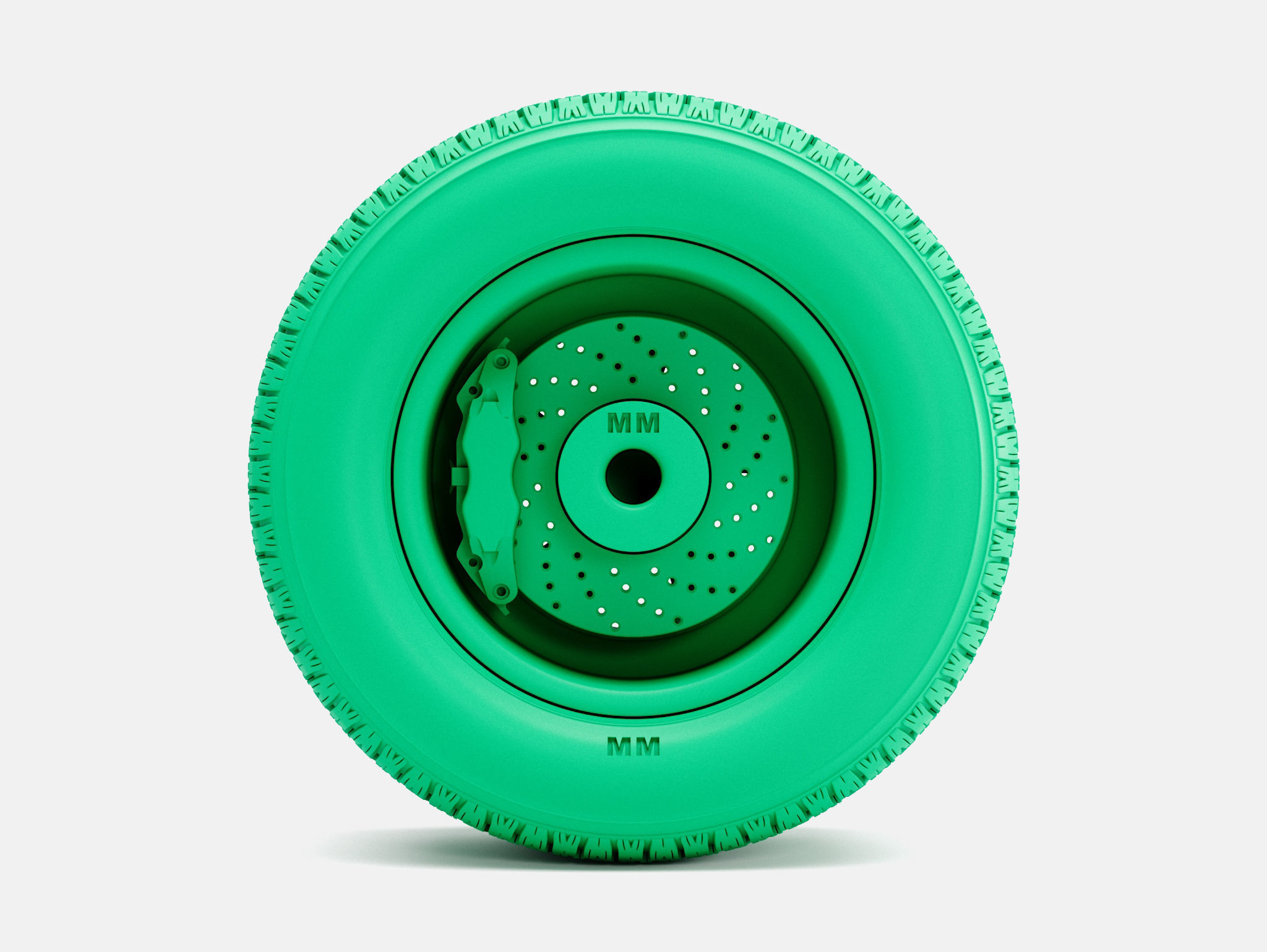 15x10 Keystone Klassic Wheel BFGoodrich Radial Tire 3D print model_2