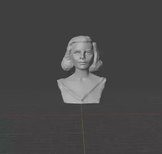 Katharine Hepburn 3D print model