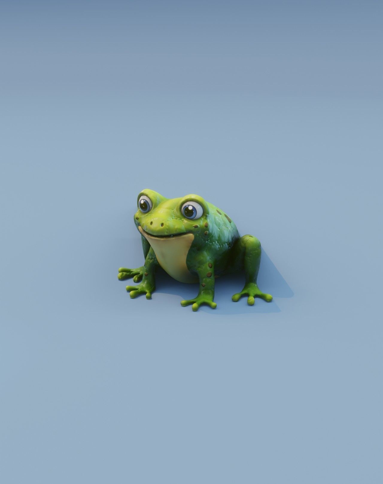 Animated Squirrel and Frog 3D Model Collection Low-poly 3D model_26