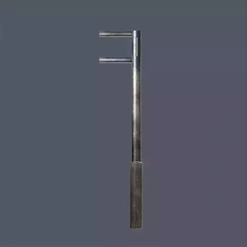 F key Tool Low-poly 3D model