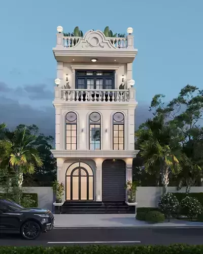 CLASSIC HOUSE ELEVATION