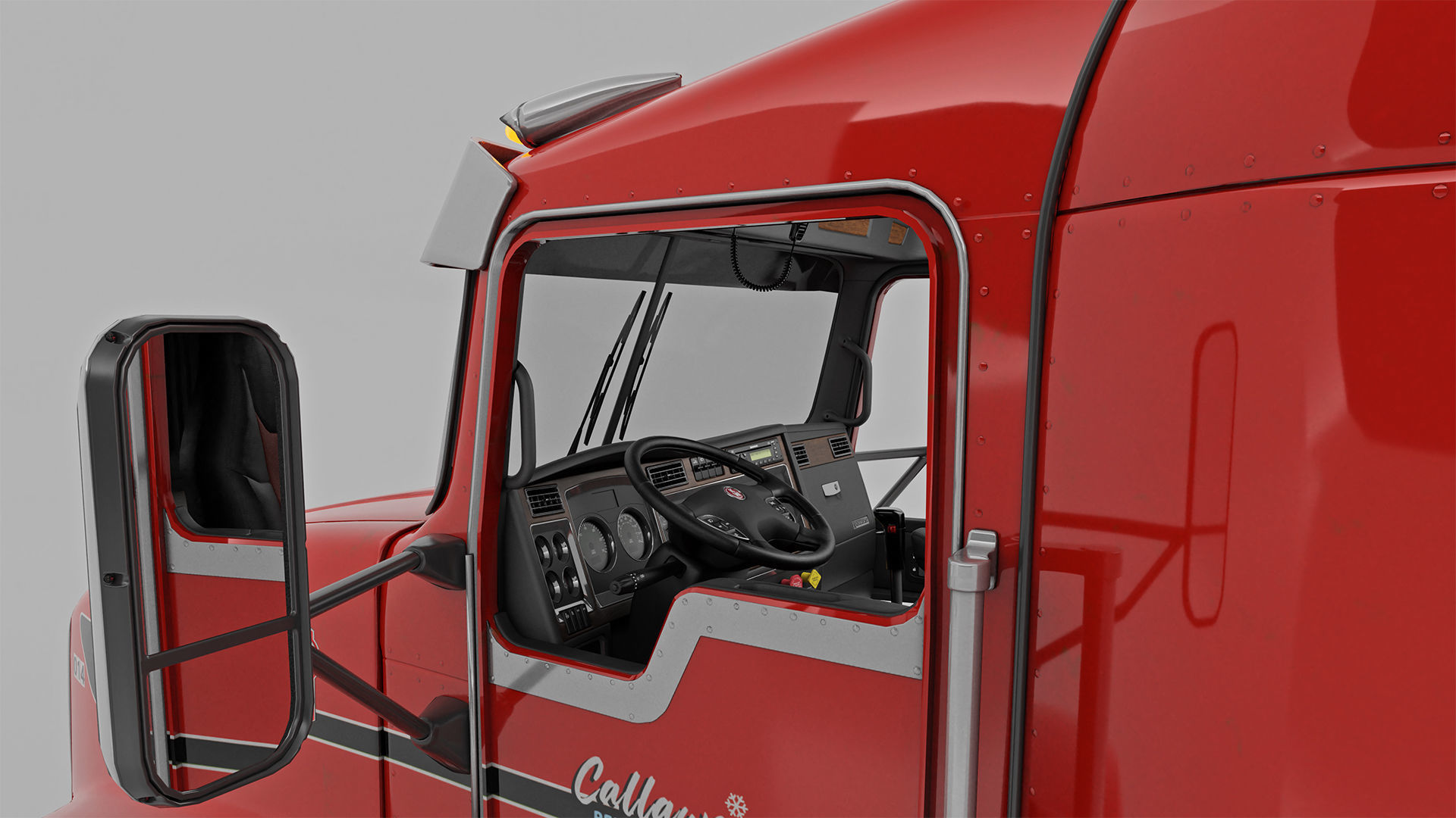 Kenworth T660 Semi Truck 3D model_2