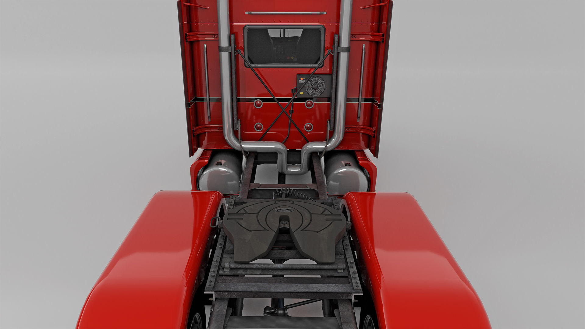 Kenworth T660 Semi Truck 3D model_14