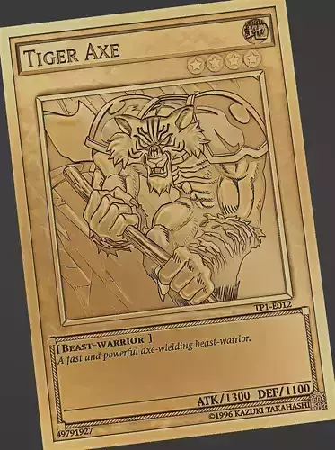 TIGER AXE - YU-GI-OH