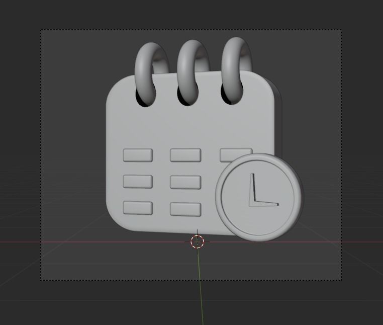 Social Media 3d Illustration Icon Pack 3D model_33