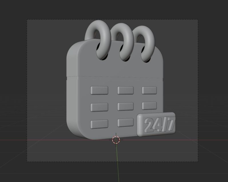 Social Media 3d Illustration Icon Pack 3D model_19