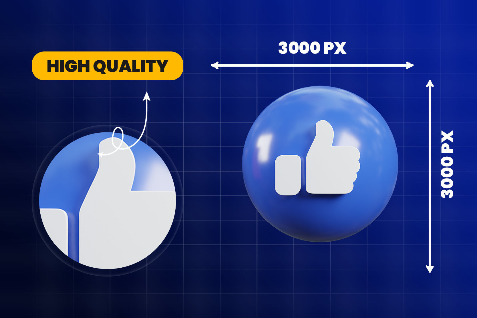 Social Media 3d Illustration Icon Pack 3D model_5