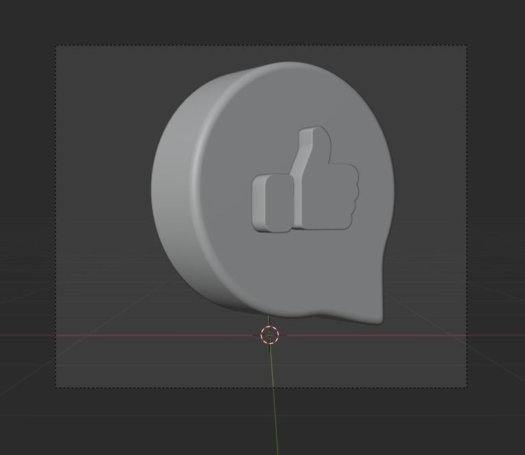 Social Media 3d Illustration Icon Pack 3D model_21