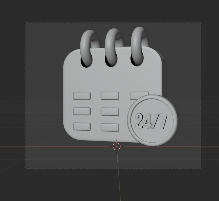 Social Media 3d Illustration Icon Pack 3D model_34