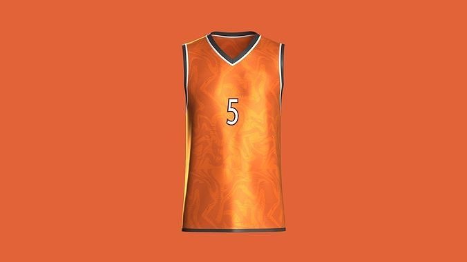 Basketball Jersey Player 05 3D model
