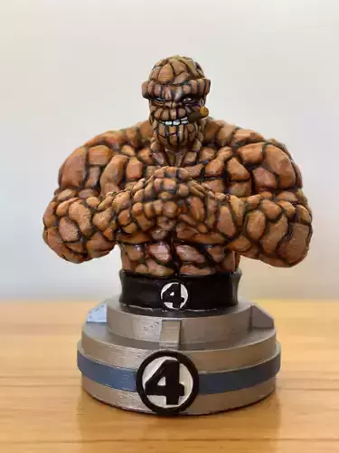 THE THING LA MOLE FANTASTIC FOUR BUST MARVEL COMICS 3D print model
