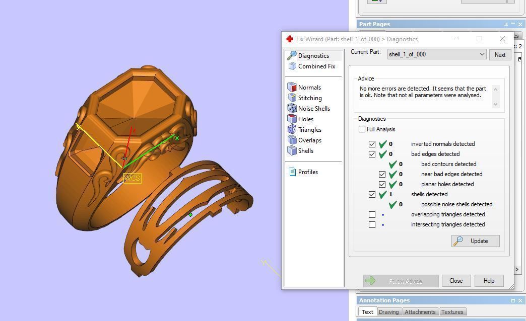 Man ring 3D print model_6