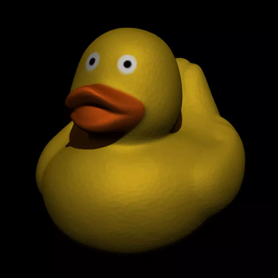 Rubber Duck 3D model 3D print model