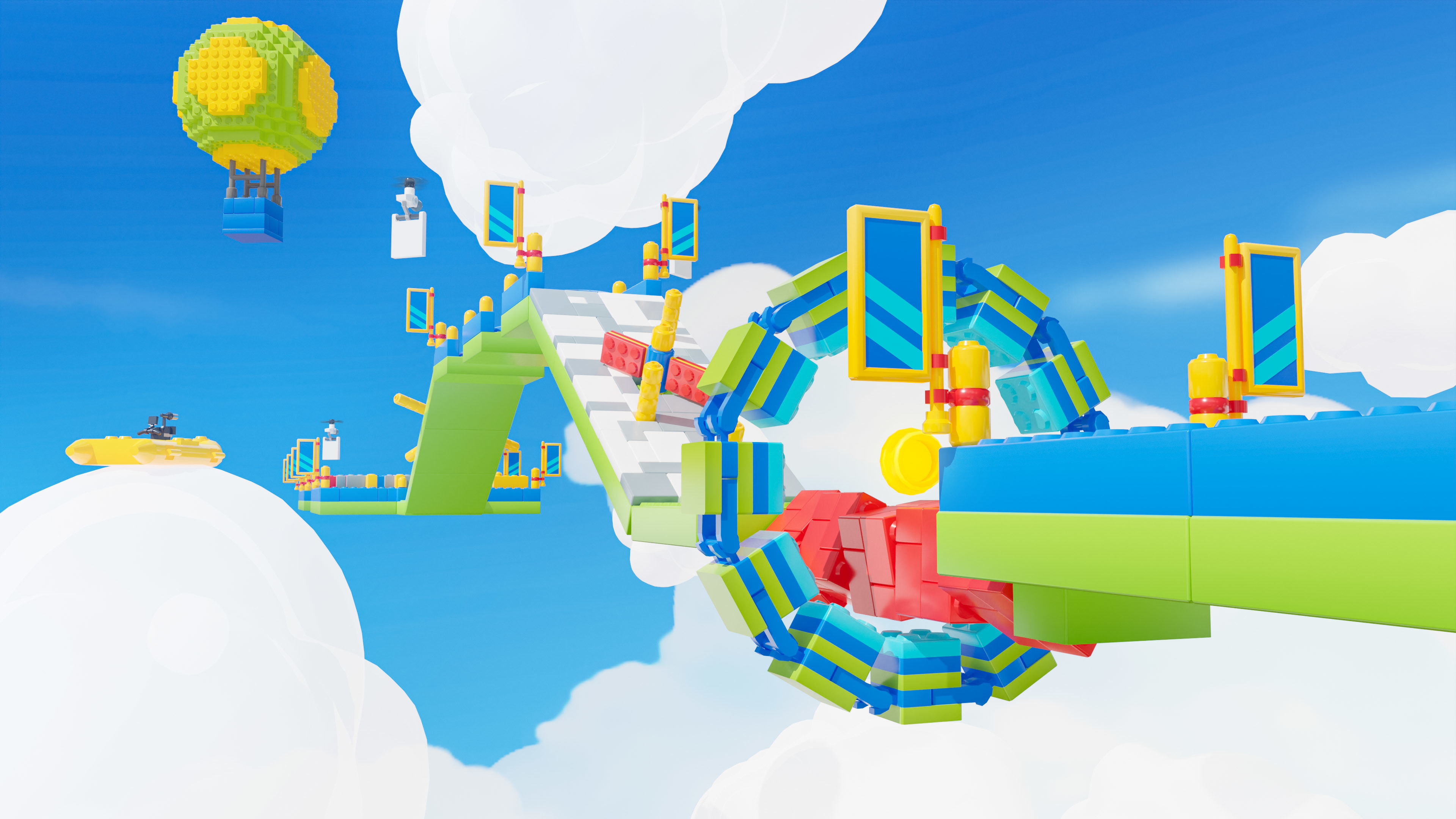 Platformer 7 Constructor Low-poly 3D model_25