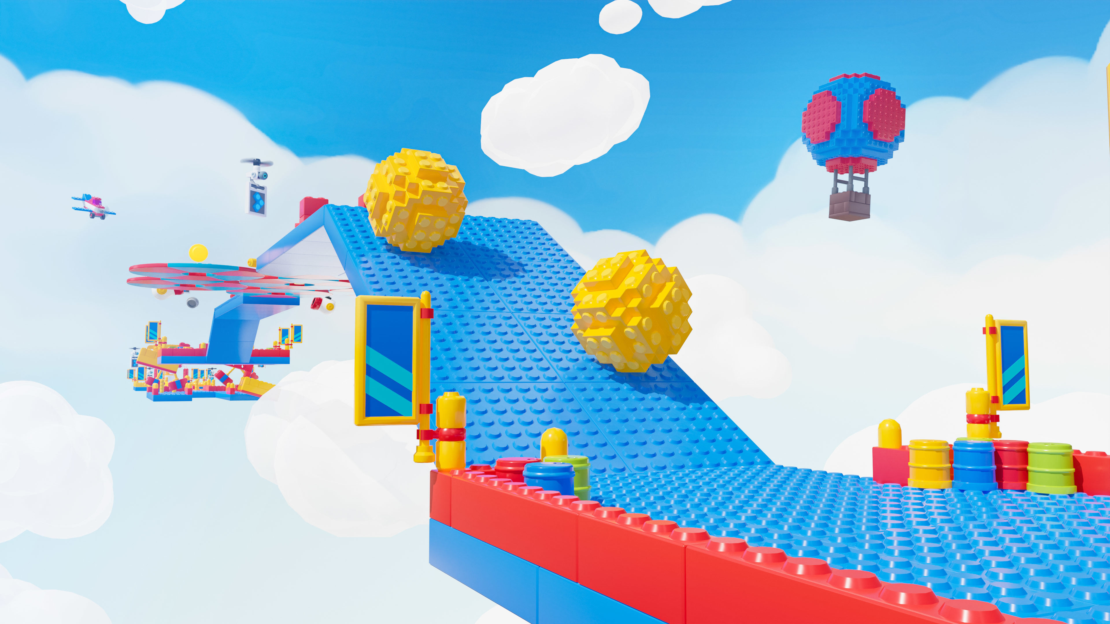 Platformer 7 Constructor Low-poly 3D model_28