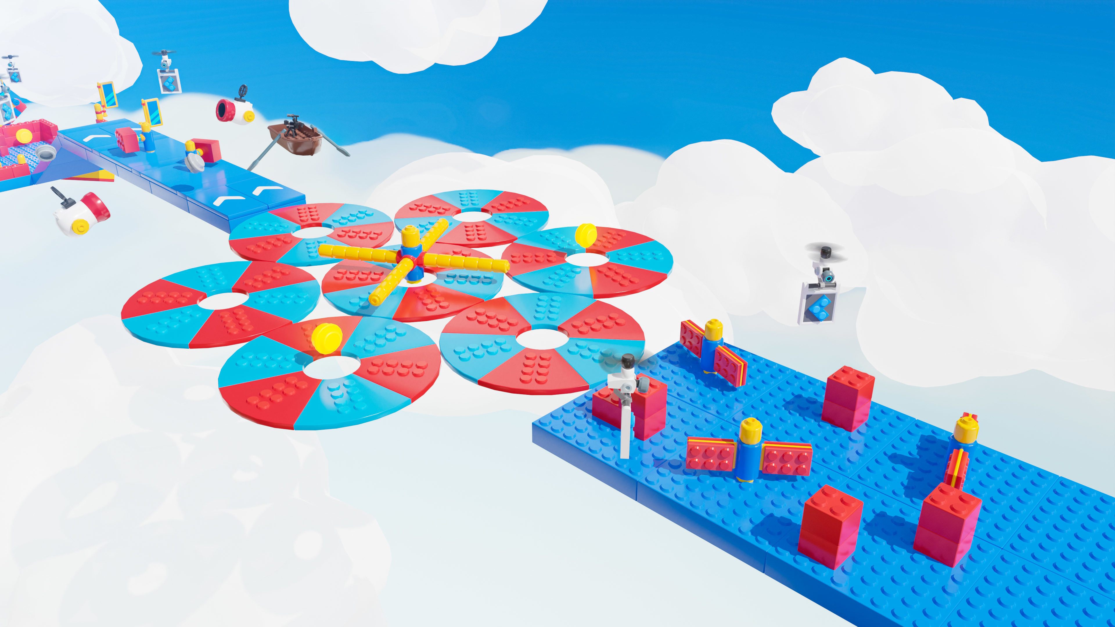 Platformer 7 Constructor Low-poly 3D model_29