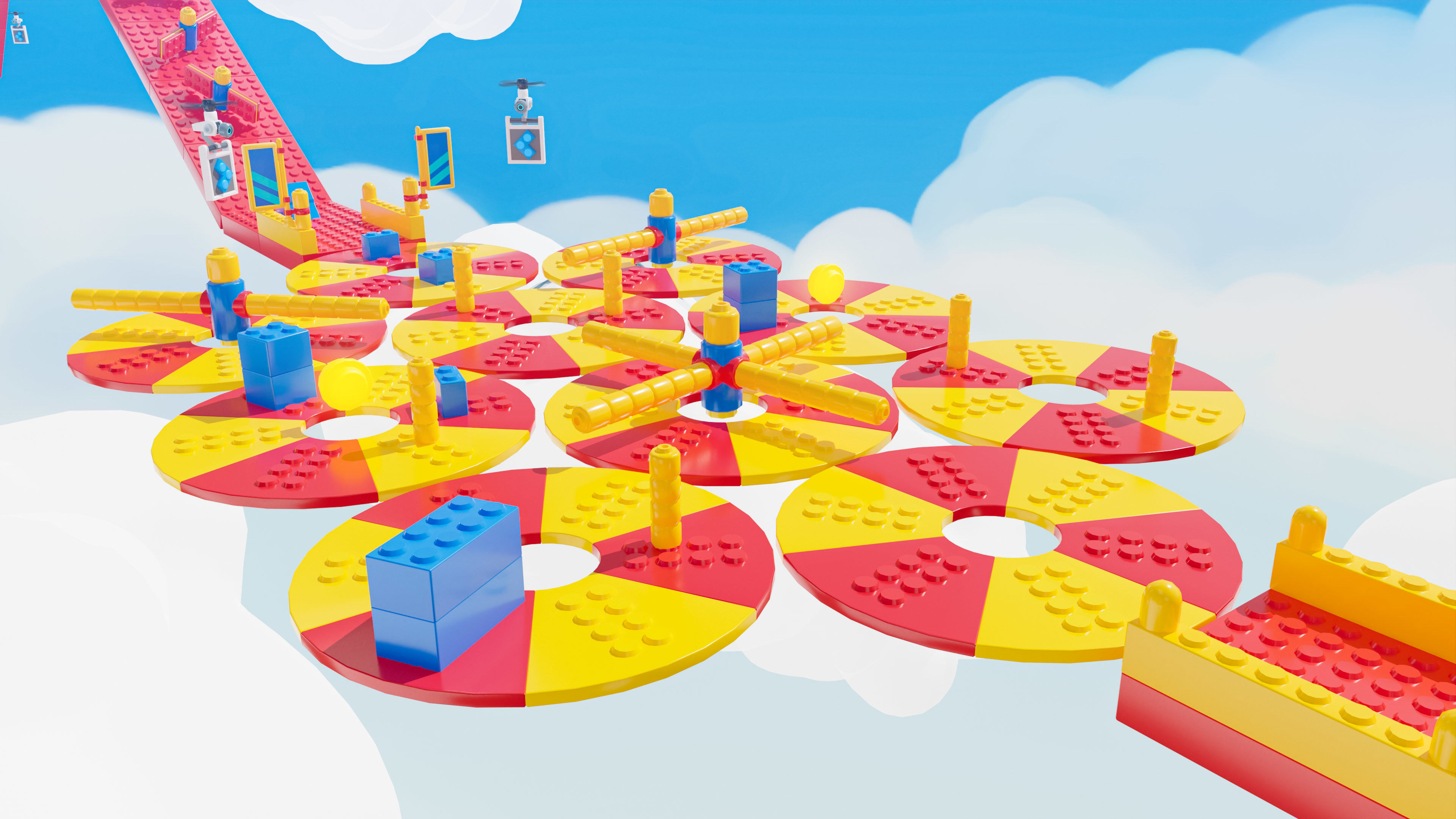 Platformer 7 Constructor Low-poly 3D model_18