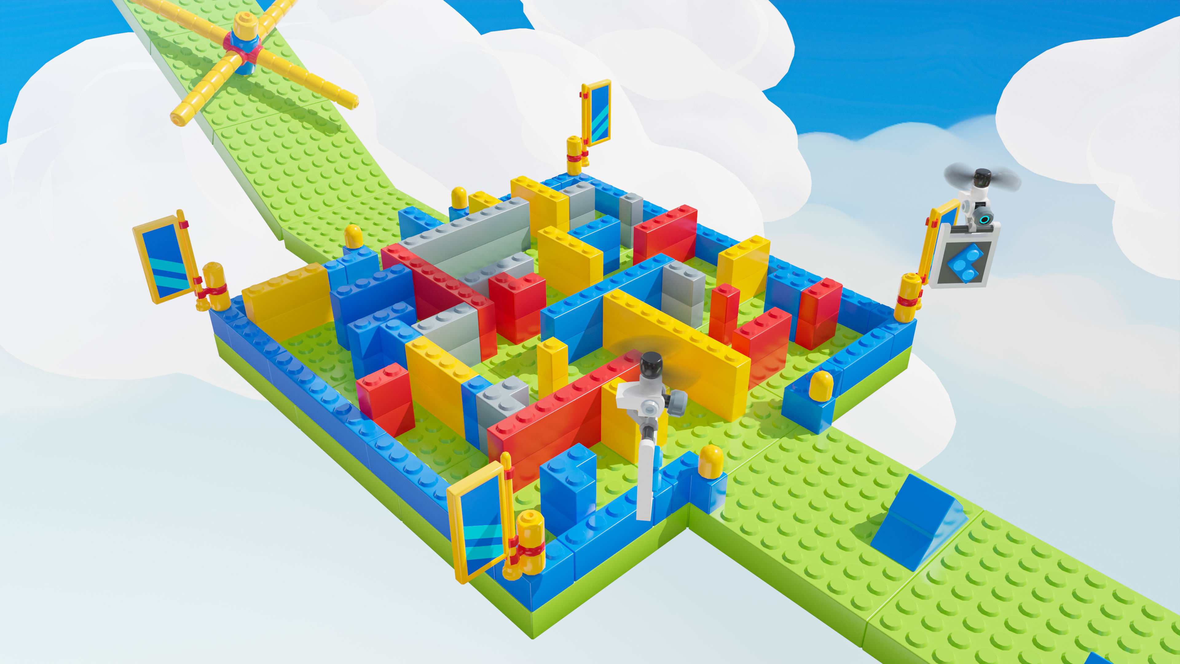 Platformer 7 Constructor Low-poly 3D model_23