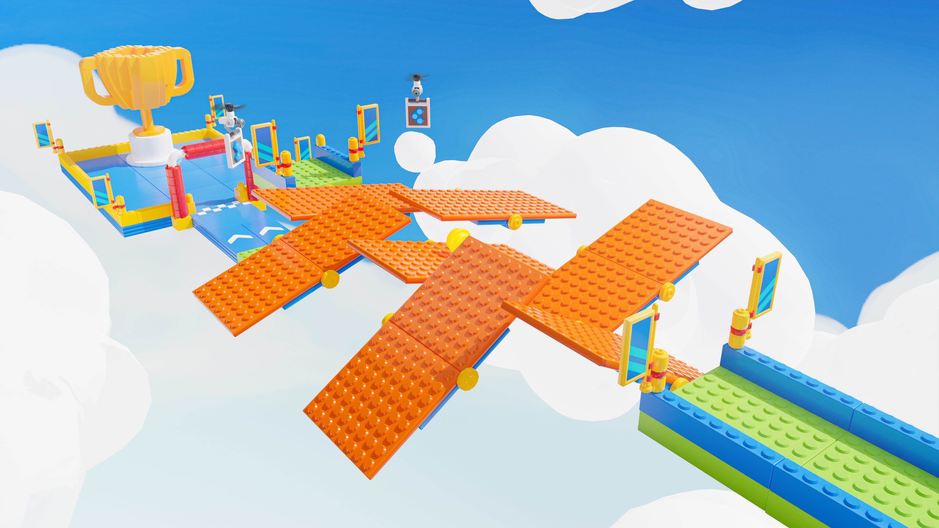 Platformer 7 Constructor Low-poly 3D model_27