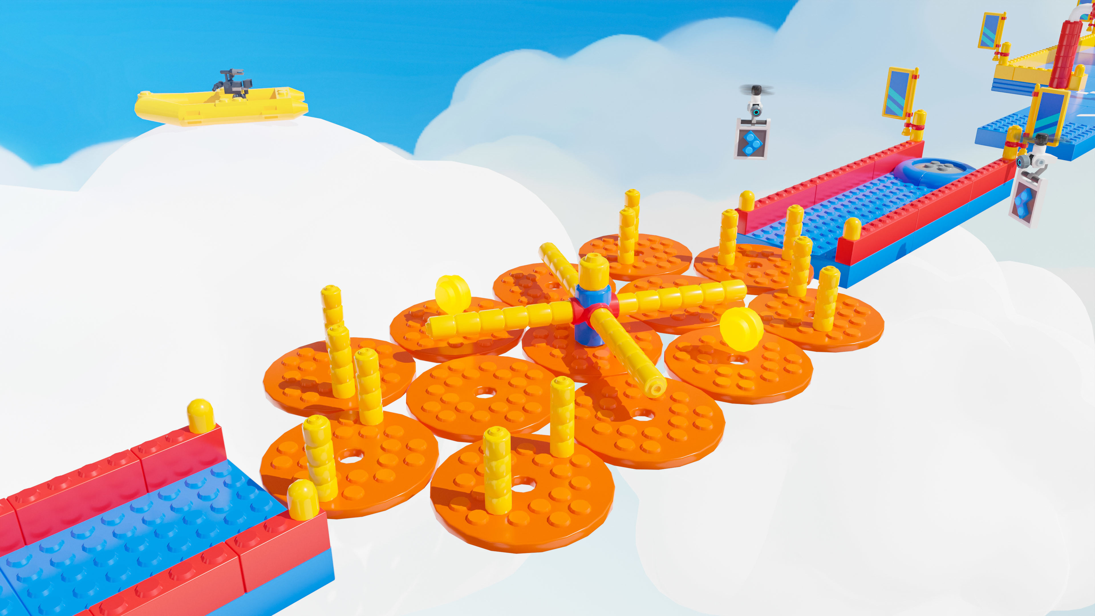 Platformer 7 Constructor Low-poly 3D model_32
