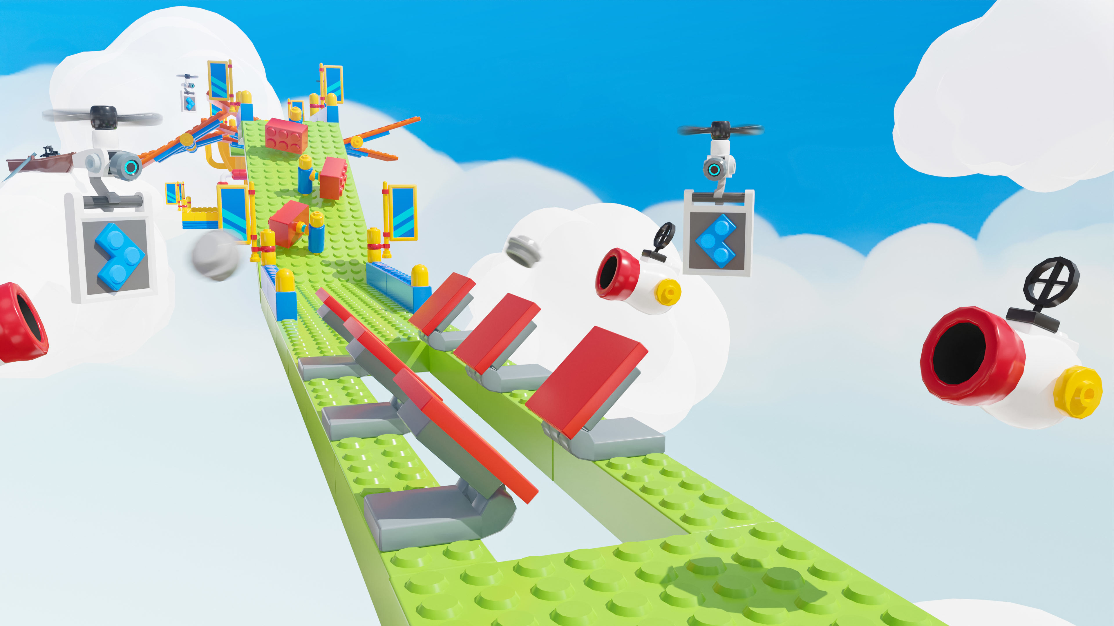 Platformer 7 Constructor Low-poly 3D model_26
