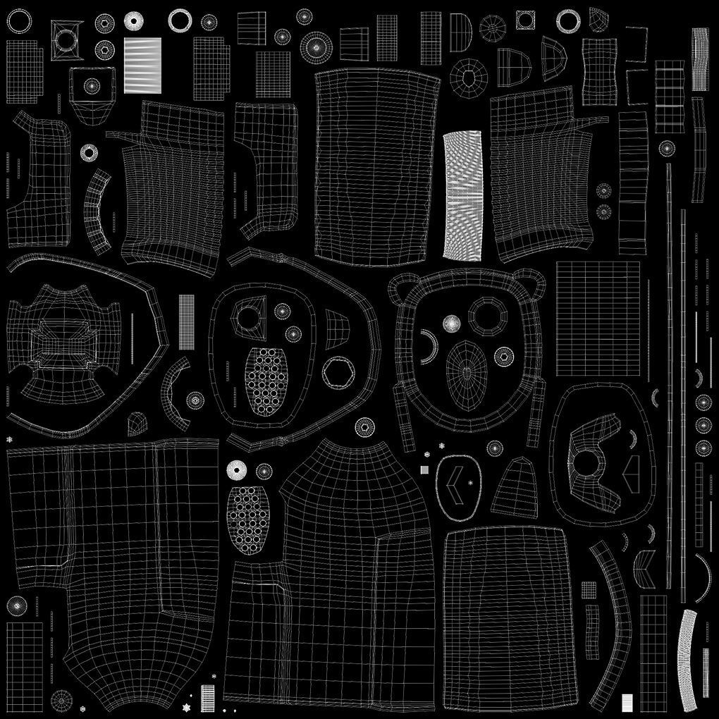 SO Drive Heavy Duty Impact Wrench MG725 Low-poly 3D model_31
