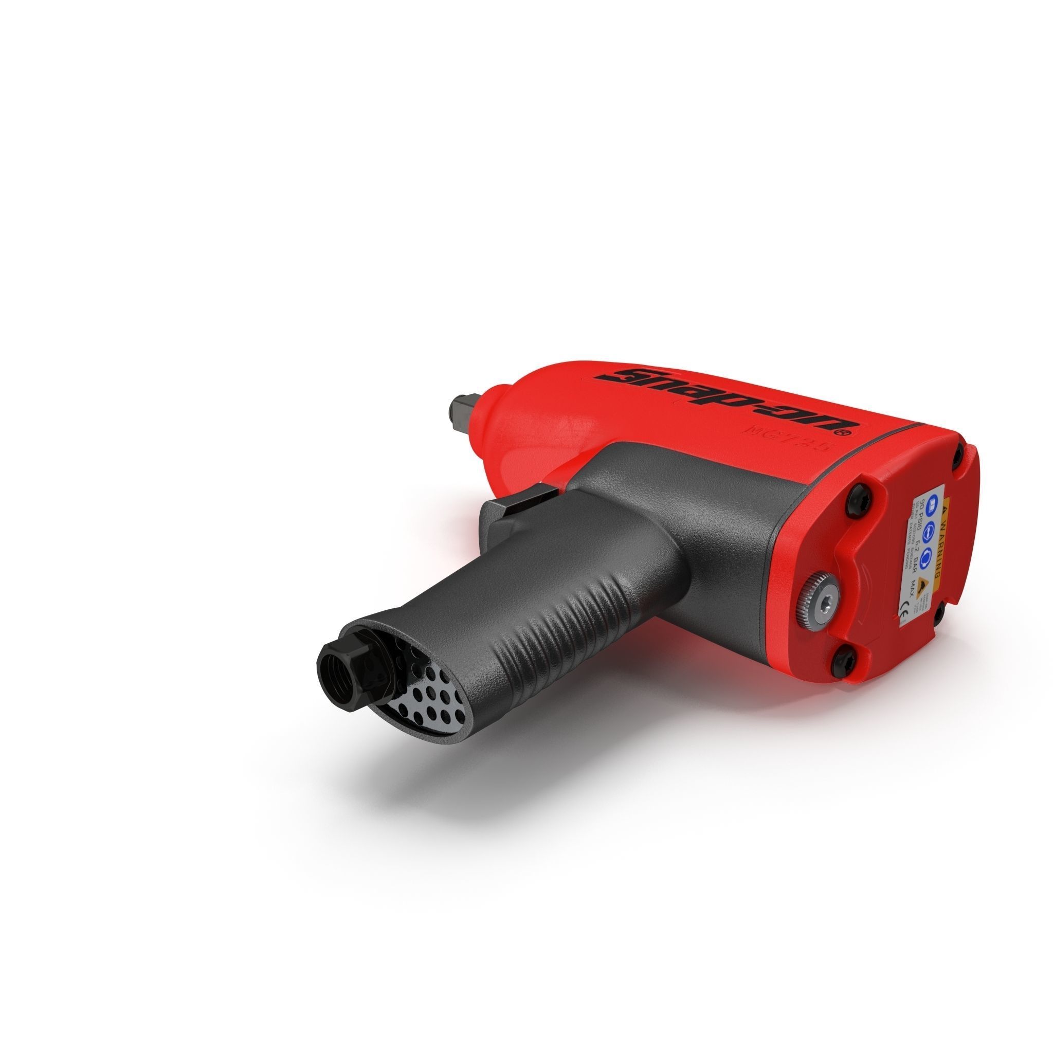 SO Drive Heavy Duty Impact Wrench MG725 Low-poly 3D model_1