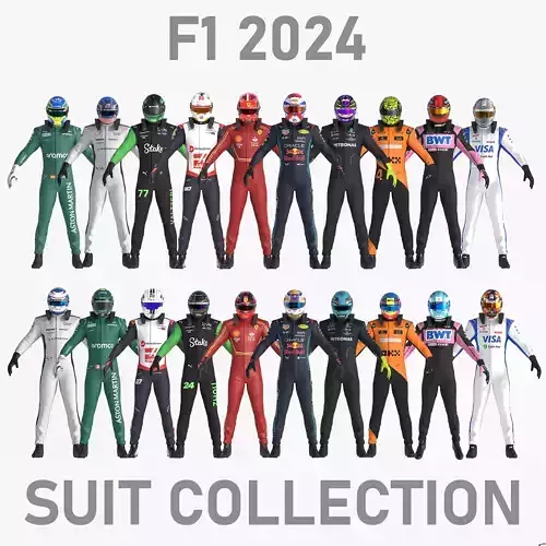 F1 Suit 2024 Collection  
