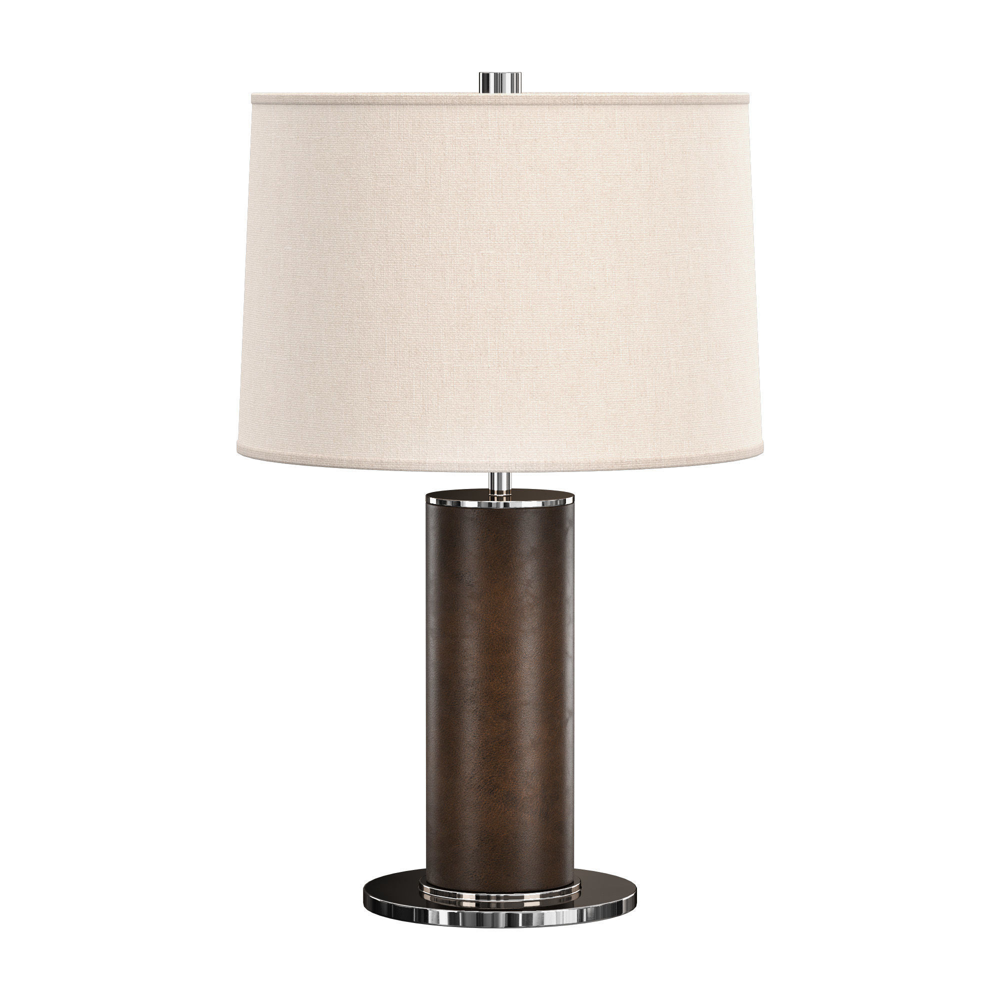 Beckford Leather Table Lamp 3D model_3