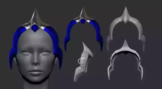 MARIN DE AGUILE - HELMET 3D print model