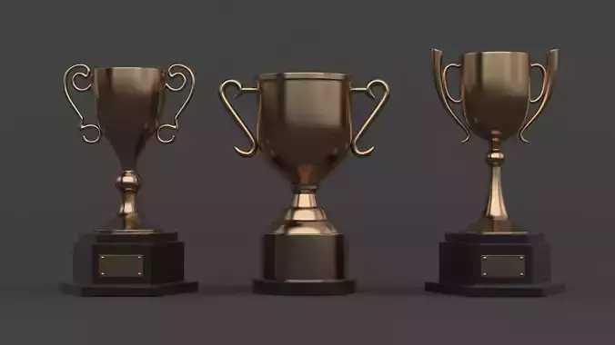 Trophy Cup 3D model