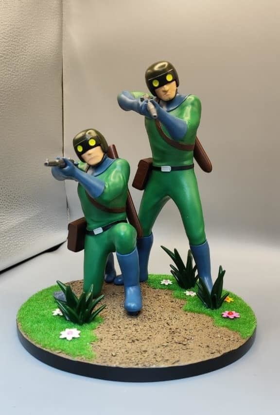 Adnane Wa Lina Conan Future Boy diorama 3D print model_10