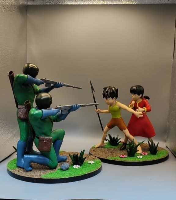 Adnane Wa Lina Conan Future Boy diorama 3D print model_11