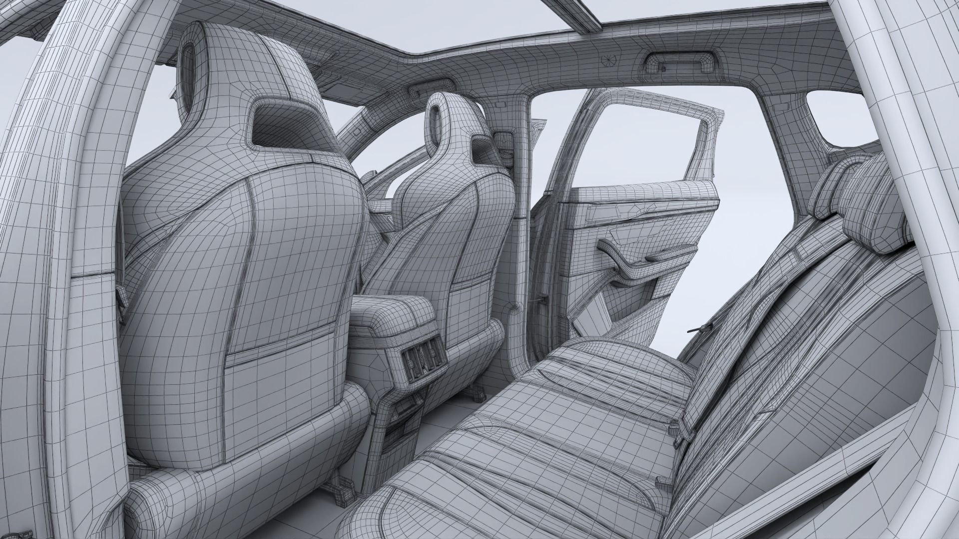 2024 BYD Seal U Song Plus dm-i with interior 3D model_34