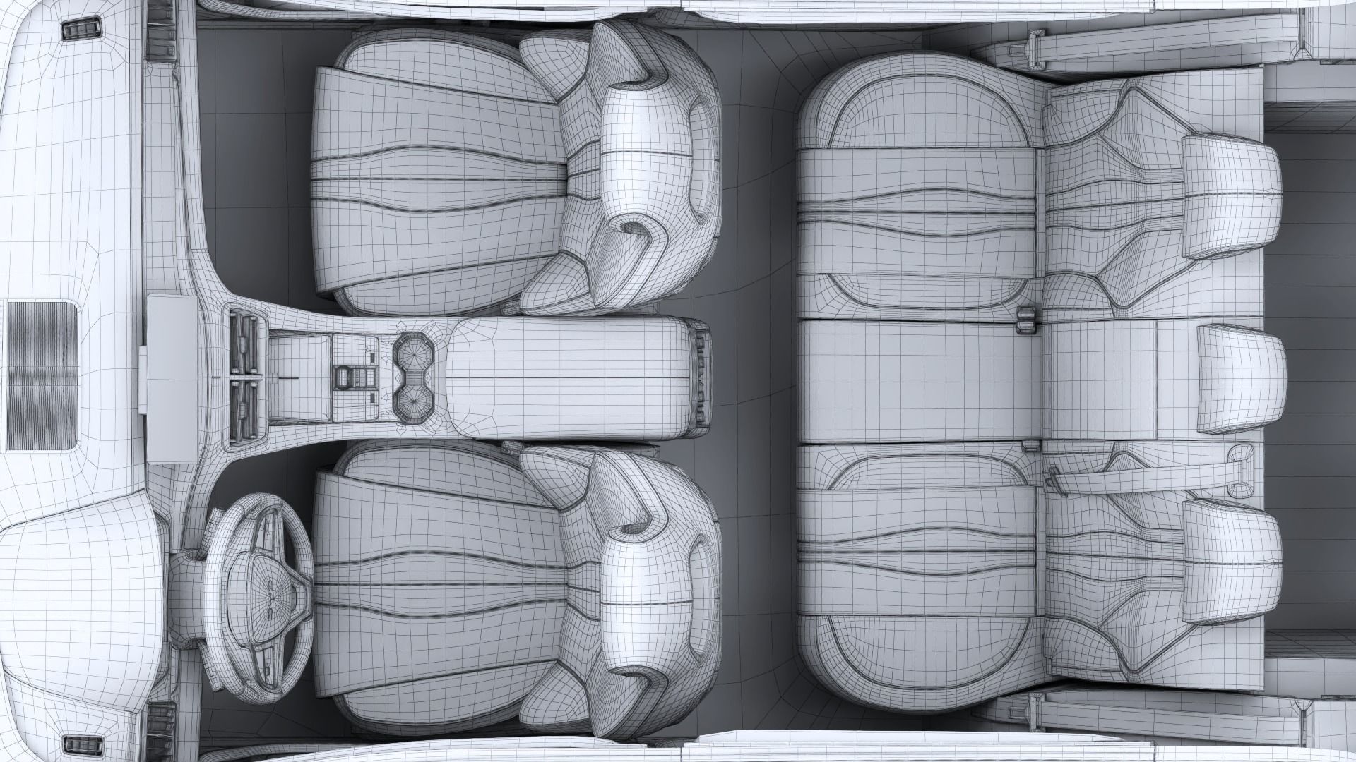 2024 BYD Seal U Song Plus dm-i with interior 3D model_35