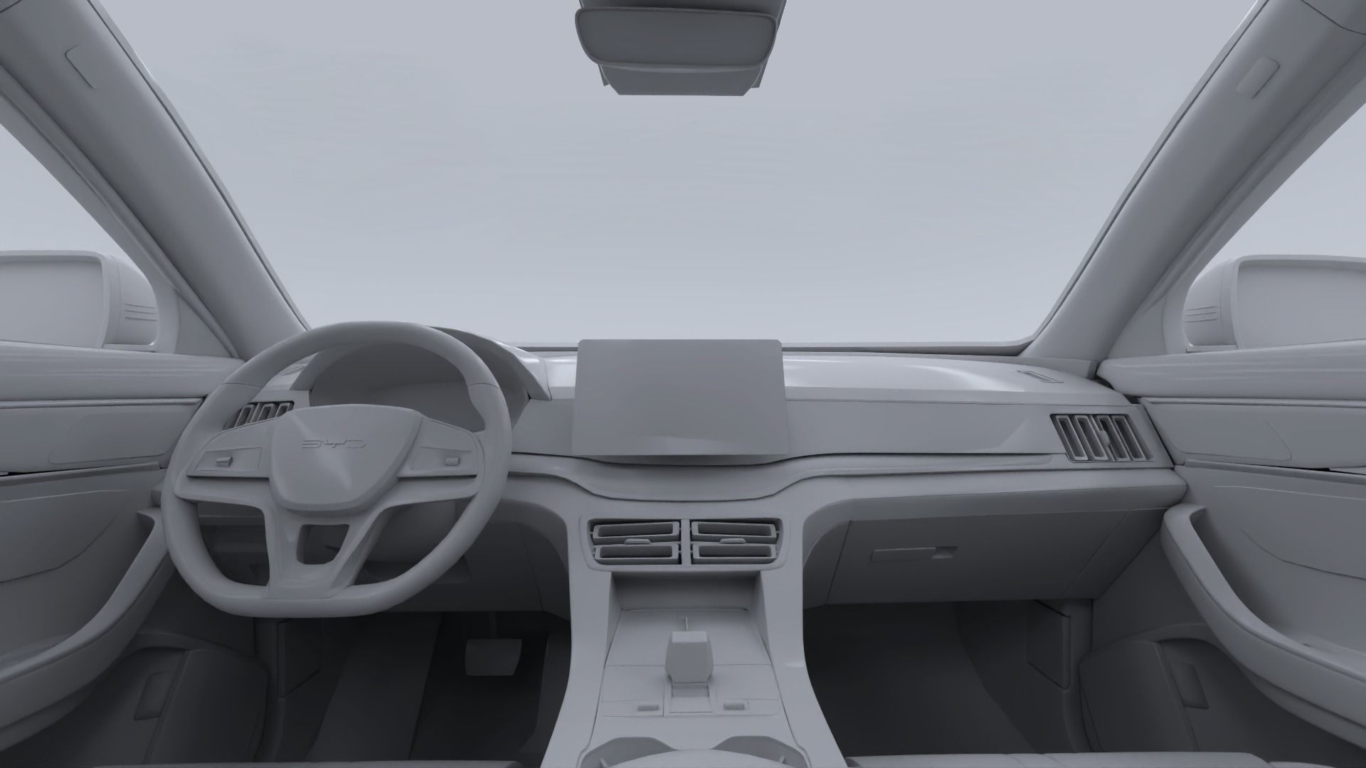 2024 BYD Seal U Song Plus dm-i with interior 3D model_23