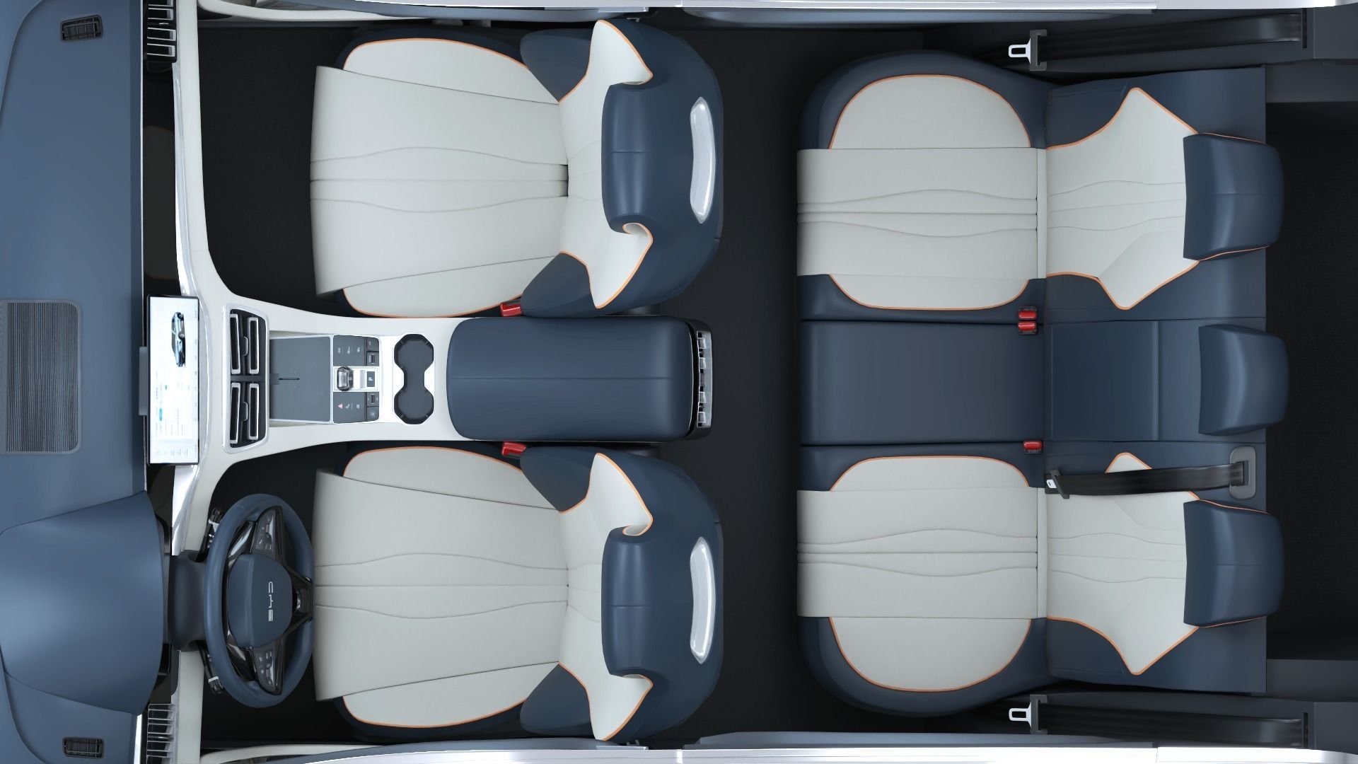 2024 BYD Seal U Song Plus dm-i with interior 3D model_13