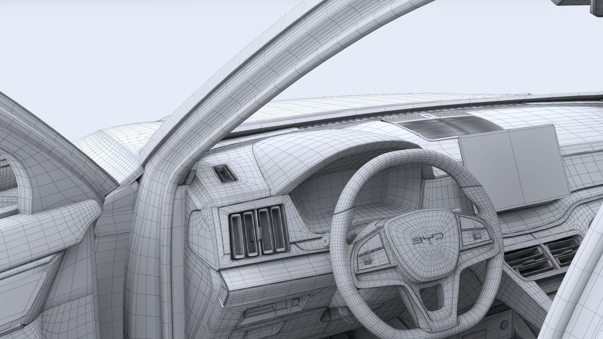 2024 BYD Seal U Song Plus dm-i with interior 3D model_31