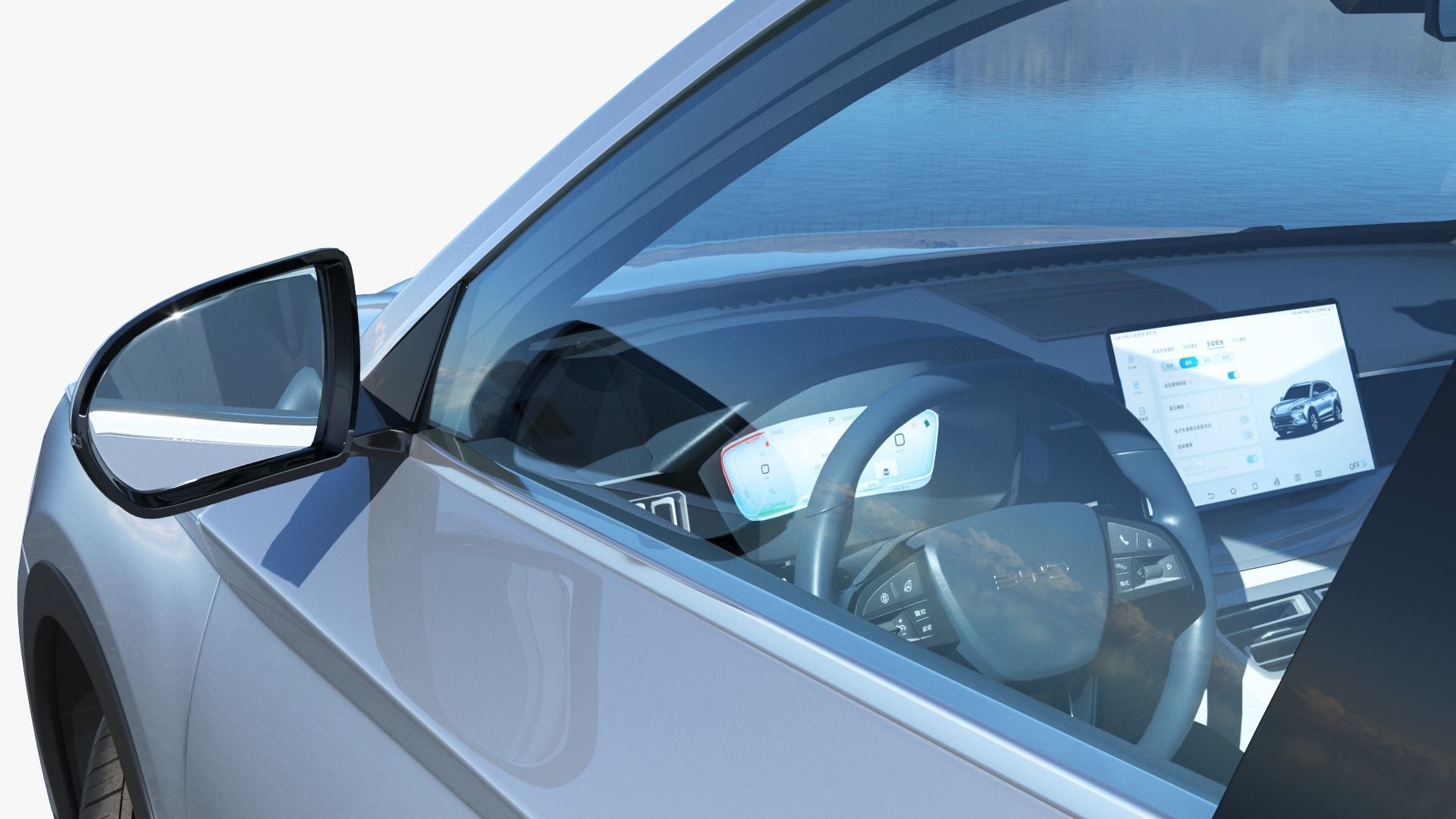 2024 BYD Seal U Song Plus dm-i with interior 3D model_8