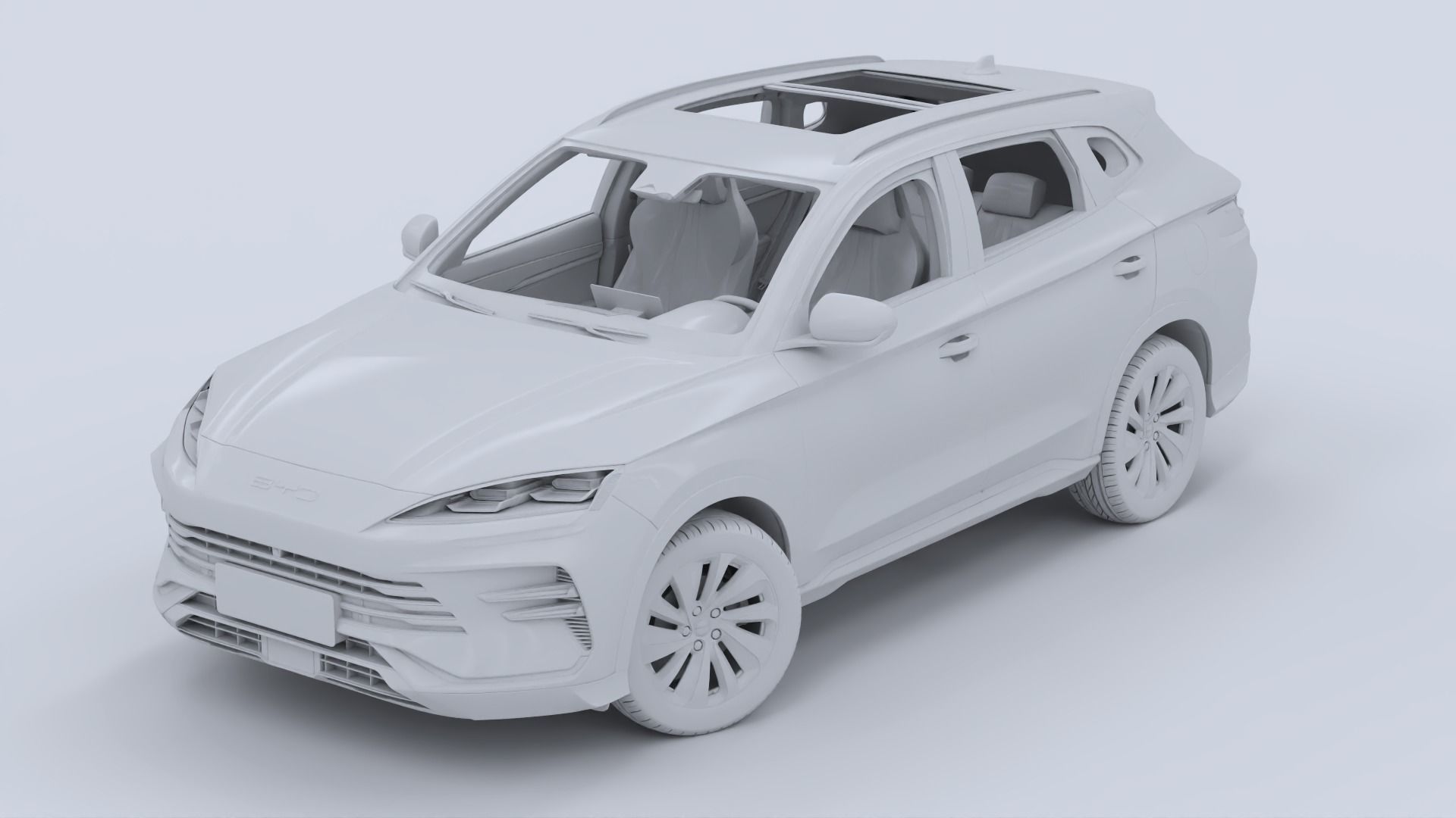 2024 BYD Seal U Song Plus dm-i with interior 3D model_18