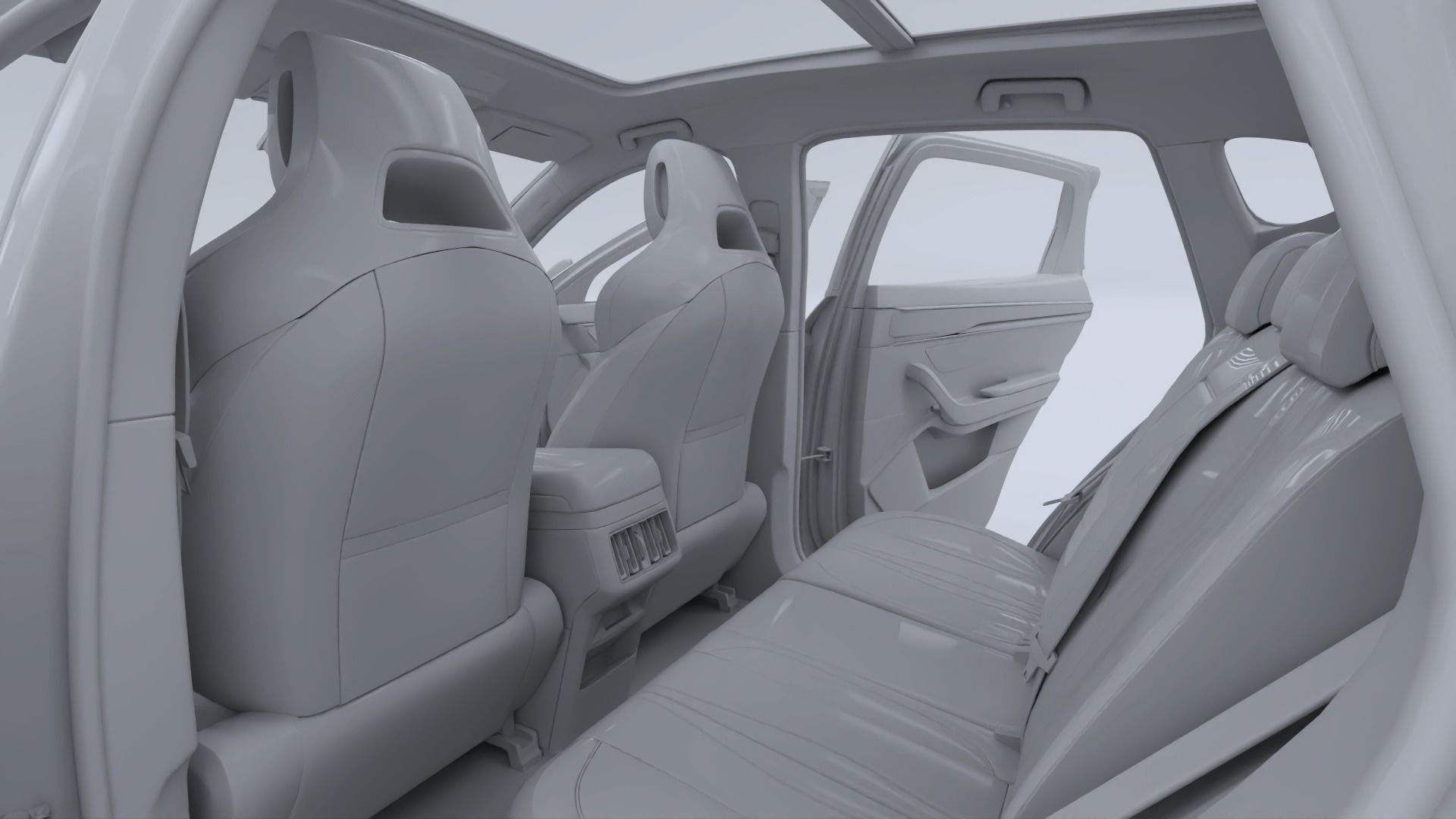 2024 BYD Seal U Song Plus dm-i with interior 3D model_25